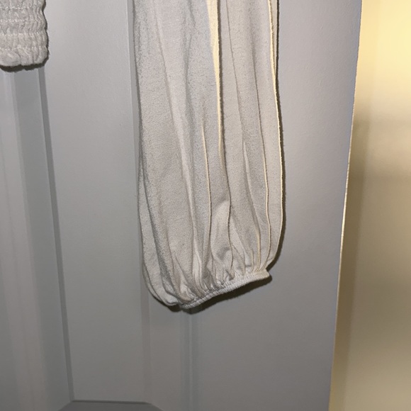 White Rusched Top - Picture 4 of 6